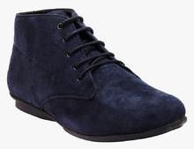 Bruno Manetti Navy Blue Casual Sneakers women