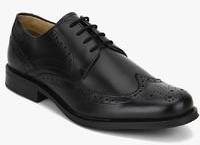 Bugatti Black Derby Brogue Formal Shoes men