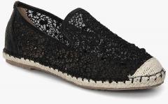 Carlton London Black Espadrille Lifestyle Shoes women