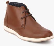 Carlton London Brown Derby Boots men