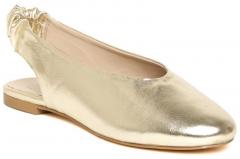 Carlton London Gold Solid Belly Shoes women