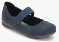 Catwalk Blue Mary Jane Belly Shoes women