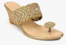 Catwalk Golden Embellished Sandals boys
