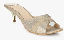 Catwalk Golden Glitter Sandals women