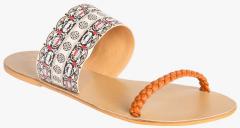 Chumbak Orange Sandals women