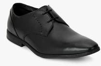 Clarks Bampton Lace Black Derby Formal Shoes men