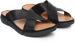Clarks Black Comfort Sandals men