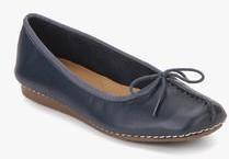 Clarks Freckle Ice Navy Blue Belly Shoes women