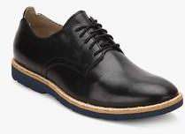 Clarks Gambeson Walk Black Derby Formal Shoes men