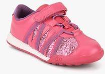 Clarks Giggle Sun Pink Sneakers girls