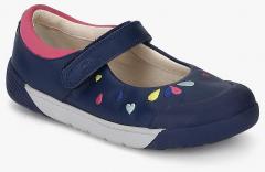 Clarks Navy Blue Belly Shoes girls