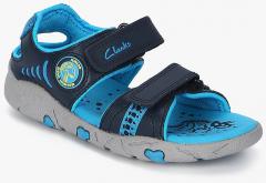 Clarks Navy Blue Sandals boys