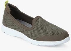 Clarks Step Allena Olive Casual Sneakers women