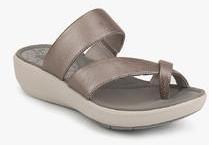 Clarks Wave Bright Brown Sandals for 