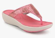 Clarks Wave Dazzle Pink Sandals women