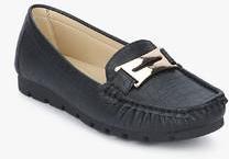 Code By Lifestyle Black Moccasins women