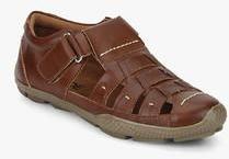 Code By Lifestyle Brown Sandals men