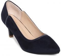 Code By Lifestyle Navy Blue Belly Shoes women