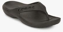 Crocs Baya Black Sandals girls
