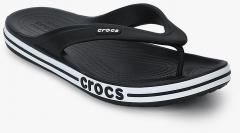 Crocs Black Thong Flip Flops women