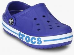 Crocs Blue Bayaband Solid Clogs girls