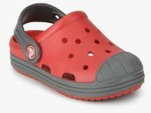 Crocs Bump It Red Clogs girls
