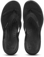 Crocs Capri Iv Black Flip Flops women