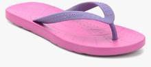 Crocs Chawaii Purple Flip Flops girls