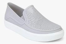 Crocs Citilane Roka Slip On Grey Casual Sneakers women