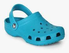Crocs Classic Blue Clog Sandals girls
