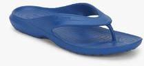 Crocs Classic Blue Flip Flops women