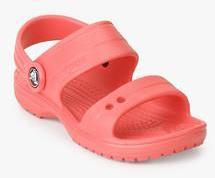 Crocs Classic K Coral Red Sandals girls