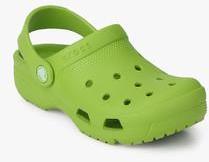 Crocs Coast Green Clogs boys