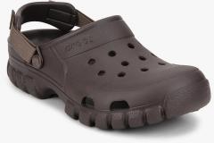 Crocs Coffee Brown Flip Flops men