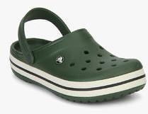 Crocs Crocband Green Clogs women