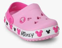 Crocs Crocband Mickey Iv Pink Clog boys