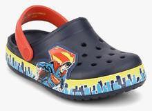 Crocs Crocband Superman Navy Blue Clogs boys