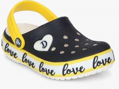 Crocs Drew X Crocband Navy Blue Clog Sandals girls