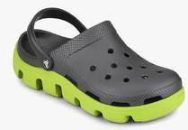 Crocs Duet Sport Clog Grey Sandals women