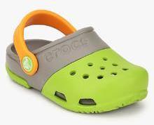 Crocs Electro Ii Green Clogs boys