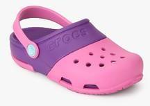 Crocs Electro Ii Pink Clogs boys