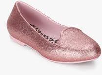 Crocs Eve Sparkle Pink Glitter Belly Shoes girls