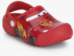 Crocs Funlab Cars Red Clogs Sandals girls