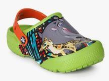 Crocs Funlab Lion Multicoloured Clog Sandals boys