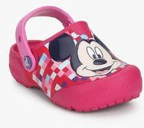 Crocs Funlab Mickey Pink Clogs Sandals boys