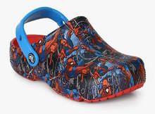 Crocs Funlab Spiderman Flame Multicoloured Clog Sandals boys