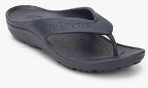 Crocs Hilo Navy Blue Flip Flops