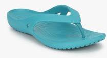 Crocs Kadee Ii Aqua Blue Flip Flops men