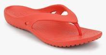 Crocs Kadee Ii Red Flip Flops women