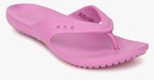 Crocs Kadee Purple Flip Flops women